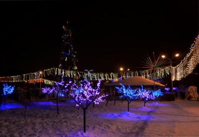 Новогодний городок на 